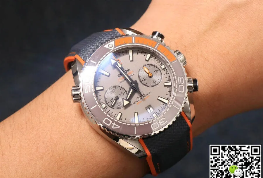Omega Seamaster 215.92.46.51.99.001 OM Factory 1:1 Best Edition Replica Watch Grey Bezel